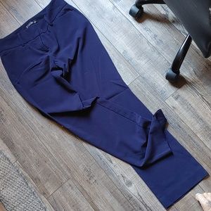 7th Avenue navy blue work pants 4